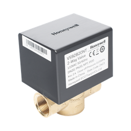 [VS92B20NT] Válvula 1/2" de control eléctrica VS9 para fan coil: DN20: PN20: 2 vías: 110 V CA: conexión NPT | VS92B20NT
