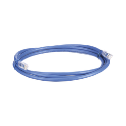 [UTP6AX7BU] Cable de Parcheo UTP, Cat6A, 24 AWG, CM, Color Azul, 2.13 Metros (7 Pies) | UTP6AX7BU