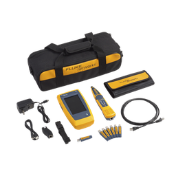 [LIQ-KIT] Kit Avanzado de Calificador de Red LinkIQ, Para Verificar Rendimiento de Cableado Hasta 10Gbps Basado en Frecuencia, con Pantalla Multitáctil a Color | LIQ-KIT