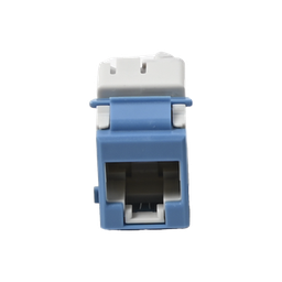 [U6A-K06NS] Jack Ultramax Cat6a, Utp, Tipo Keystone, Color Azul, Punch Down | U6A-K06NS