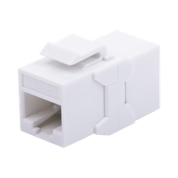 [LPKJUC6A] Acoplador UTP Cat6A Hembra RJ45 a RJ45 Hembra Color Blanco | LPKJUC6A