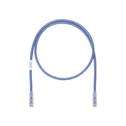 [UTP6AX50BU] Cable de Parcheo UTP, Cat6A, 24 AWG, CM, Color Azul, 15.24 Metros (50 Pies) | UTP6AX50BU