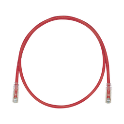 [UTPSP15RDY] Cable de Parcheo TX6, UTP Cat6, 24 AWG, CM, Color Rojo, 4.57 Metros (15 Pies) | UTPSP15RDY