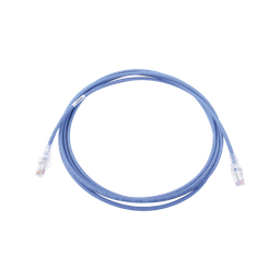 [MC6-10-06B] Patch Cord MC6 Modular Cat6 UTP, CM/LS0H, 3.05 Metros (10 Pies), Color Azul, Versión Bulk (Sin Empaque Individual) | MC6-10-06B