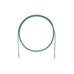 [UTP28SP10GR] Cable de Parcheo TX6, UTP Cat6, Diámetro Reducido (28AWG), Color Verde, 3.05 Metros (10 Pies) | UTP28SP10GR