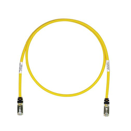 [STP6X10YL] Patch Cord Cat6A, Blindado S/FTP, CM/LS0H, 3.05 Metros (10 Pies), Color Amarillo | STP6X10YL