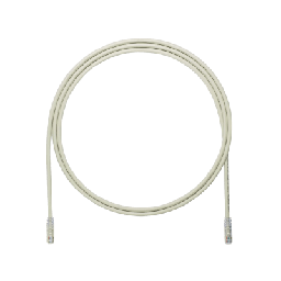 [UTP6AX3GY] Cable de Parcheo UTP, Cat6A, 24 AWG, CM, Color Gris, 0.91 Metros (3 Pies) | UTP6AX3GY