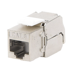 [LP-KJ6S-04] Módulo Jack Keystone Cat6 Blindado (STP) Sin Herramienta (Toolless) | LP-KJ6S-04