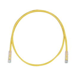 [UTPSP15YLY] Cable de Parcheo TX6, UTP Cat6, 24 AWG, CM, Color Amarillo, 4.57 Metros (15 Pies) | UTPSP15YLY