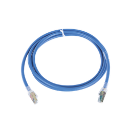 [ZM6A-07-06B] Patch Cord Z-MAX Cat6A UTP, CM, 2.13 Metros (7 Pies), Color Azul, Versión Bulk (Sin Empaque Individual) | ZM6A-07-06B