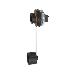 [IAEBH6] Conector Jack RJ45 de Uso Industrial Estilo TG, Categoría 6, Con Tapa Protectora, Protección IP67 | IAEBH6