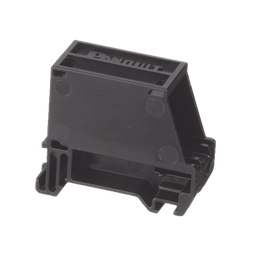 [CADIN1BL-S] Adaptador de 1 Puerto, Para Conectores Tipo Mini-Com, Blindado, Montaje en Riel Din Estándar de 35 mm (1.38 Pulgadas), Color Negro | CADIN1BL-S