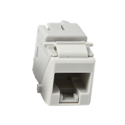 [U5-K02NS] Jack UltraMAX Cat5e, UTP, Tipo Keystone, Color Blanco, Punch Down | U5-K02NS