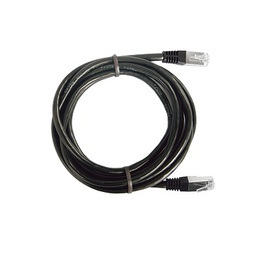 [LP-FT7-050-BK] Cable de Parcheo FTP Cat6 - 0.5 Metros (1.64 Pies) - Negro | LP-FT7-050-BK