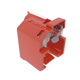[PSL-DCPLRE] Kit de 10 Dispositivos Recubiertos para Impedir Desconexión de Plug RJ45, Color Rojo, Incluye Herramienta para Instalar/Retirar | PSL-DCPLRE