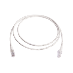 [MC6-05-02B] Patch Cord MC6 Modular Cat6 UTP, CM/LS0H, 1.52 Metros (5 Pies), Color Blanco, Versión Bulk (Sin Empaque Individual) | MC6-05-02B