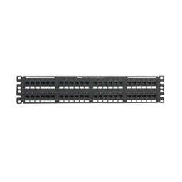 [NK5EPPG48Y] Panel de Parcheo de Impacto 110, Plano, Categoría 5e, de 48 Puertos, 2UR | NK5EPPG48Y