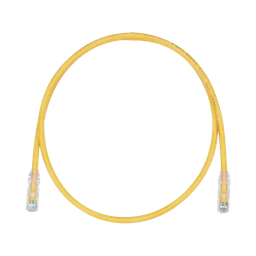 [UTPSP5YLY] Cable de Parcheo TX6, UTP Cat6, 24 AWG, CM, Color Amarillo, 1.52 Metros (5 Pies) | UTPSP5YLY