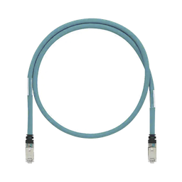[ISTPH6X2MTL] Patch Cord Cat6A de Grado Industrial 600V, Blindado SF/UTP, Calibre 26 AWG, Color Aqua, 2 Metros (6.56 Pies) | ISTPH6X2MTL