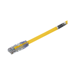 [UTP6AX30YL] Cable de Parcheo UTP, Cat6A, 24 AWG, CM, Color Amarillo, 9.14 Metros (30 Pies) | UTP6AX30YL