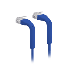 [U-CABLE-PATCH-1M-RJ45-BL] UniFi Patch Cable Cat6 Ultradelgado GbE con Botas Flexibles, Color Azul, 1 Metro (3.28 Pies) | U-CABLE-PATCH-1M-RJ45-BL