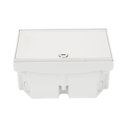 [SM-CPE-IP66] Caja de Suelo Estanca IP66 para Interior y Exterior / Protección contra Polvo y Agua / Sistema de Drenaje Integrado / Cierre Manual o de Seguridad / Alta Resistencia para Áreas Públicas | SM-CPE-IP66