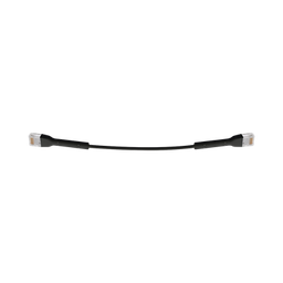 [UC-PATCH-RJ45-BK] UniFi Ethernet Patch Cable Cat6 de 22 cm (8.66 pulgadas), Color Negro | UC-PATCH-RJ45-BK