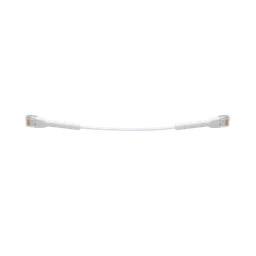 [UC-PATCH-RJ45] UniFi Ethernet Patch Cable Cat6 de 22 cm (8.66 pulgadas), Color Blanco | UC-PATCH-RJ45