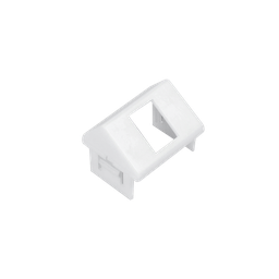 [CTE-MXA-01-02] Adaptador para Placa de Pared CT, de una Salida, Angulado, Color Blanco | CTE-MXA-01-02