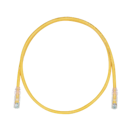 [UTPSP3YLY] Cable de Parcheo TX6, UTP Cat6, 24 AWG, CM, Color Amarillo, 0.91 Metros (3 Pies) | UTPSP3YLY