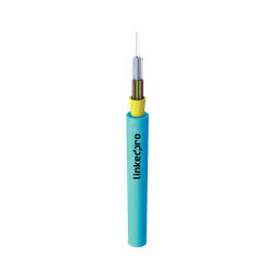 [LP-IC-OM3-R-12] Cable de Fibra Óptica Multimodo OM3 50/125, 12 Hilos, para Interior, Tight Buffer 900µm, OFNR Riser, Dieléctrica, Precio Por Metro, (Hasta 2000 Metros (6562 Pies) en un Solo Tramo de Cable) | LP-IC-OM3-R-12