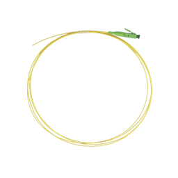 [LP-FO-LCA-01] Pigtail de Fibra Óptica Monomodo LC/APC, Simplex de 1 Metro (3.28 Pies) | LP-FO-LCA-01
