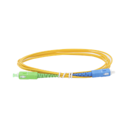 [LPSM2SCASCUS2] Jumper de Fibra Óptica Monomodo SC/APC-SC/UPC Simplex de 2 Metros (6.56 Pies), 2mm | LPSM2SCASCUS2