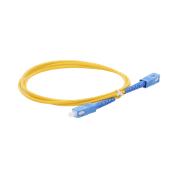 [LPSM3SCUSCUS1] Jumper de Fibra Óptica Monomodo SC/UPC-SC/UPC Simplex de 1 Metro (3.28 Pies), 3mm | LPSM3SCUSCUS1