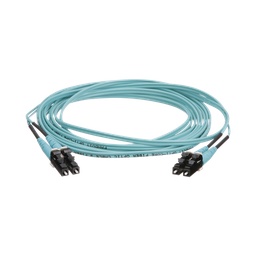 [FZ2ERLNLNSNM010] Jumper de Fibra Optica Multimodo 50/125 OM4, LC-LC Duplex, OFNR (Riser), Color Aqua, 10 Metros (32.81 Pies) | FZ2ERLNLNSNM010