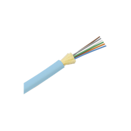 [FODLZ06] Cable de Fibra Óptica de 6 Hilos, Multimodo OM4 50/125 Optimizada, Interior, Tight Buffer 900um, No Conductiva (Dieléctrica), LSZH, Precio Por Metro | FODLZ06