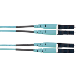 [FX2ELLNLNSNM002] Jumper de Fibra Optica Multimodo 50/125 OM3, LC-LC Duplex, LSZH (Cero Halógenos), Color Aqua, 2 Metros (6.56 Pies) | FX2ELLNLNSNM002