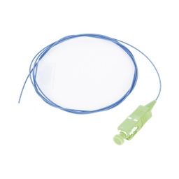 [F91BNANNNSNM001] Pigtail de Fibra Óptica SC/APC Simplex, Monomodo OS2 9/125, 900um, Color Azul, 1 Metro (3.28 Pies) | F91BNANNNSNM001