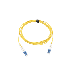 [FJ2-LCULCUL-03] Jumper de Fibra Óptica Monomodo (OS2), XGLO, Riser, LC/UPC-LC/UPC Duplex, OFNR, Color Amarillo, 3 Metros (9.84 Pies) | FJ2-LCULCUL-03
