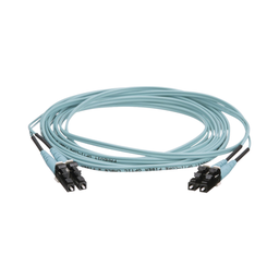 [FZ2ERLNLNSNM009] Jumper de Fibra Optica Multimodo 50/125 OM4, LC-LC Duplex, OFNR (Riser), Color Aqua, 9 Metros (29.53 Pies) | FZ2ERLNLNSNM009