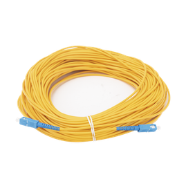 [LPSM3SCUSCUS50] Jumper de Fibra Óptica Monomodo SC/UPC-SC/UPC Simplex de 50 Metros (164.04 Pies), 3mm | LPSM3SCUSCUS50