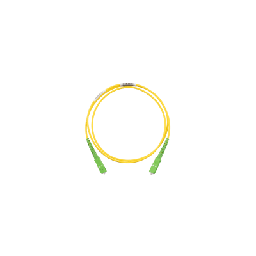 [F913RANANSNM005] Jumper de Fibra Optica Monomodo 9/125 OS2, SC/APC-SC/APC Simplex, OFNR (Riser), Color Amarillo, 5 Metros (16.40 Pies) | F913RANANSNM005