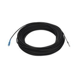 [LP-50-SCU] Rollo de Fibra Óptica Drop Redonda G657A2 Monomodo Simplex de 50 Metros (164 Pies) con Conectores SC/UPC-SC/UPC para Instalaciones Aéreas, Subterráneas o a la Intemperie | LP-50-SCU