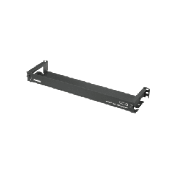 [FLEX-FCM1UA] Organizador de Cables Frontal, para Panel de Fibra Óptica HD Flex, de 1 UR, Color Negro | FLEX-FCM1UA