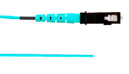 [FX1BN3NNNSNM002] Pigtail de Fibra Óptica SC Simplex, Multimodo OM3 50/125, 900um, Color Aqua, 2 Metros (6.56 Pies) | FX1BN3NNNSNM002