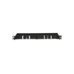 [FLEX1UPN04] Panel de Distribución de Fibra Óptica, Acepta 18 Cassettes HD Flex en 4 Espacios, Hasta 144 Fibras, 1 UR | FLEX1UPN04