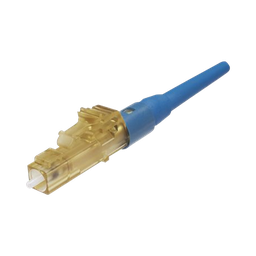 [FLCSSCBUY] Conector de Fibra Óptica LC Simplex OptiCam, Monomodo 9/125 OS2, Pre-pulido, Color Azul | FLCSSCBUY