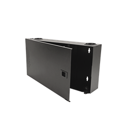 [LVW-F4-01] (Lvw-F4-01) Fiber, Enclosure, Lightverse, Wall Mount, Fixed Access, 4 Openings, Black | LVW-F4-01