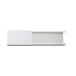 [TMK-1735-SD] Canaleta en color blanco sin división, 35 x 17 tramo 2.5m (5301-01260) | TMK-1735-SD