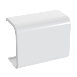 [CF10WH-X] Unión recta, para uso con canaleta LD10, material ABS, Color Blanco | CF10WH-X